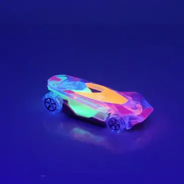 Hot Wheels Warp Speeder X-Raycers Rosa T-Hunt