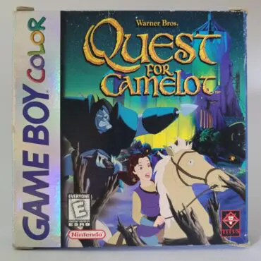 Jogo Quest For Camelot GBC