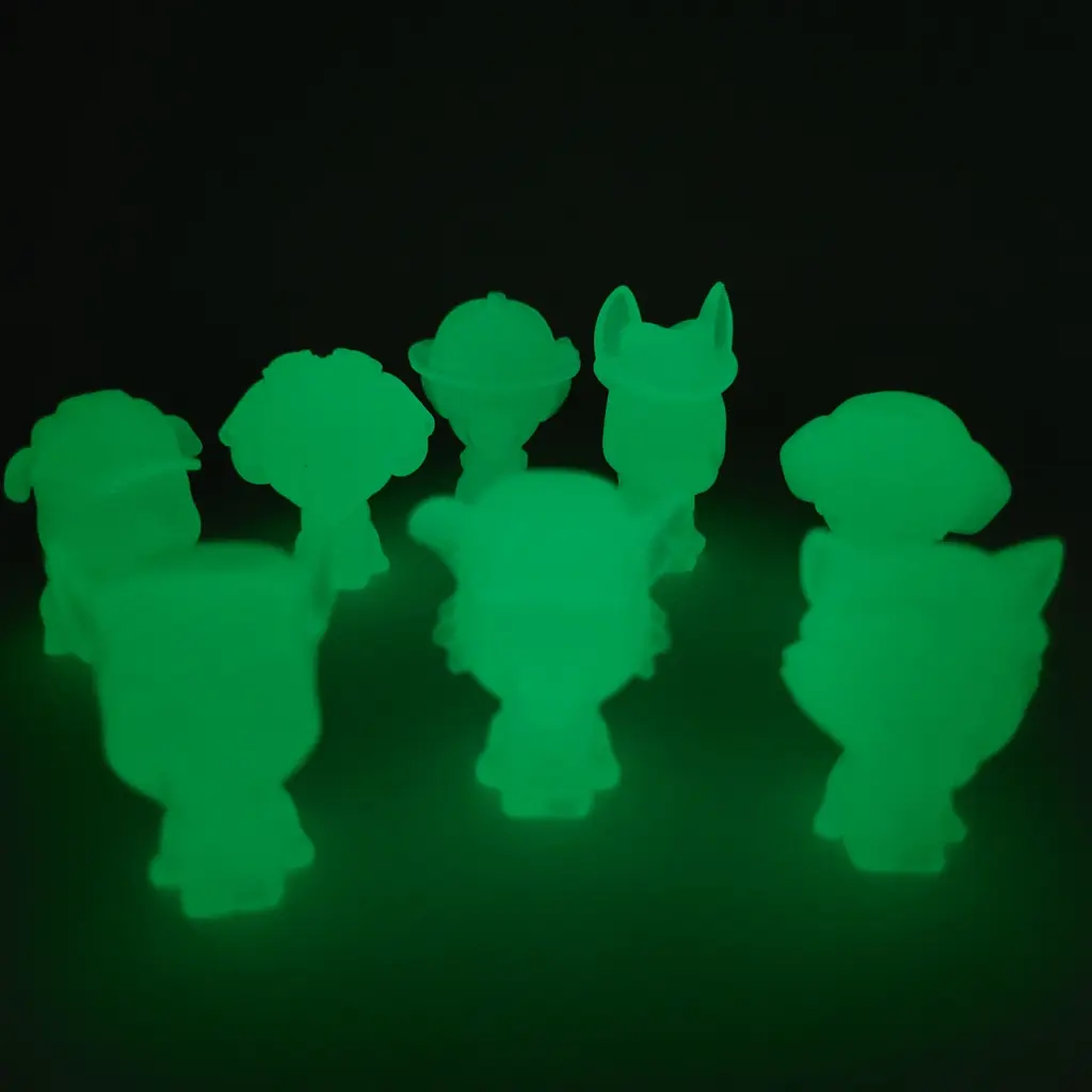 Coleção Patrulha Canina Danone Fluorescente