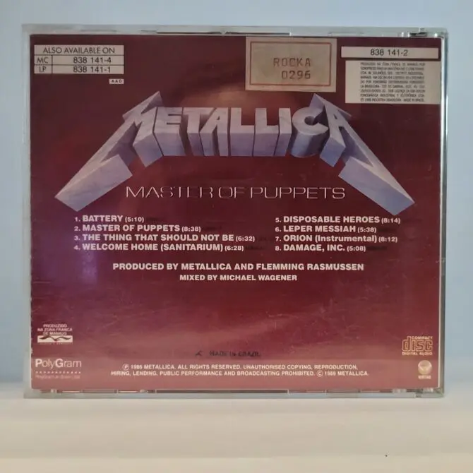 Metallica - Master Of Puppets - Image 2
